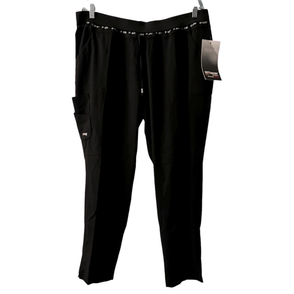Grey’s Anatomy scrubs pants by Barco, new. 7 pocket logo trim, tapered XL petite